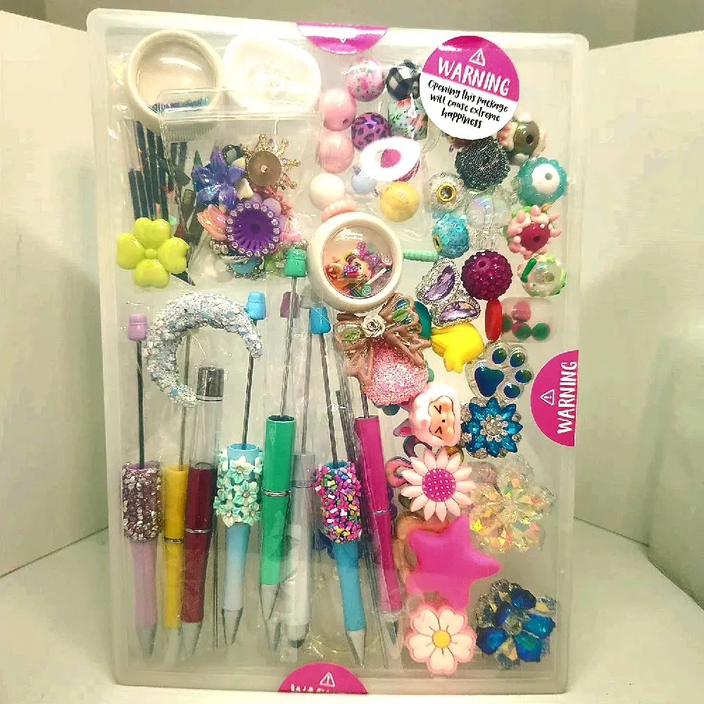 DIY Beadable Pen-Pencil-Stylus Kit, Ideal Gift for Craft Enthusiasts