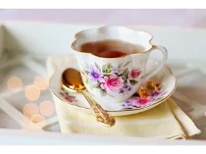 Antique Tea Cup & Saucer Set
