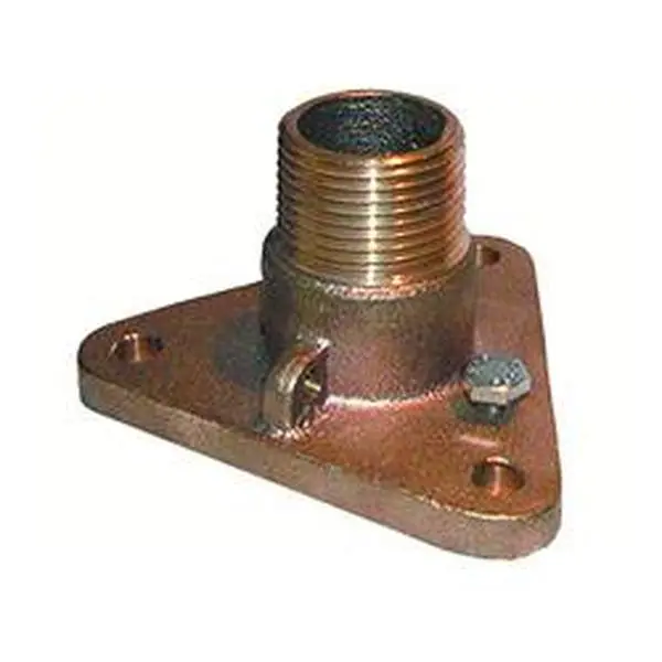 Groco IBVF-1500 Bronze Flange Adapter, 1.5 in. NPS to NPT, Flange Size Pipe Fittings