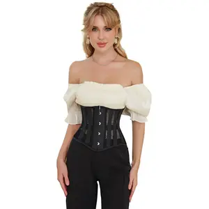 Plus Size Net Underbust Corset