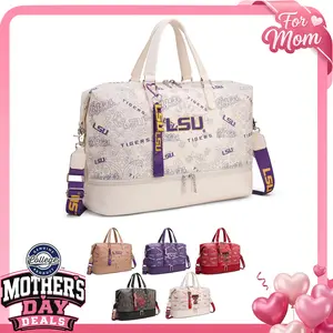 NCAA Officially Licensed Waterproof Duffle Bag – Graduation Gift with Separate Shoe & Wet Compartment, Large Capacity Sports Gear & Travel Bag for Active Lifestyles 008 tiktokshopspringglowup