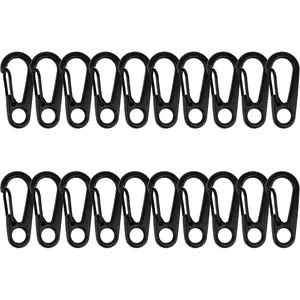 Small Mini Carabiner Clip Tiny Spring Snap H Keychains Micro Carabiners for Paracord EDC Alloy Key Rings Outdoor Hiking Fishing Camping Backpack Accessories