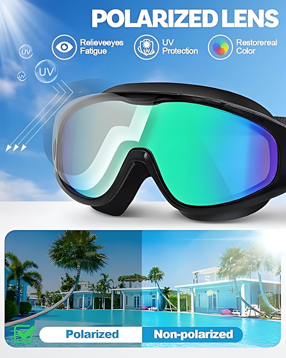 Anti Fog Swim Goggles 2 Pack UV Protection Wide View Leakproof Swimming Goggles for Kids Adults 3-12+ with Earplugs Nose Clip Crystal Clear Pool Vision swedish graduation gift outdoor