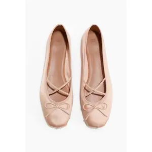 H&M Satin ballet flats