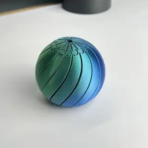 3D Printed Deformable Twister Ball, Relaxing Stress Relief Desk Toy, Perfect for Anxiety Relief, Fun Office Accessory, Stress Relieving Accessory