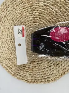 Plastic bags, available in multiple sizes to fit various sizes of wig hair bundles.