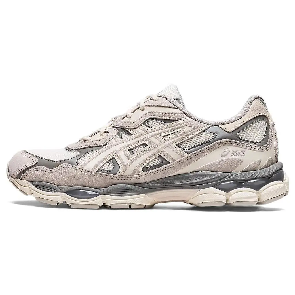 ASICS Gel-NYC Oyster Grey Retro Versatile Low Top Sneakers Unisex Cream 1201A789-103