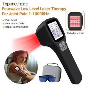Toponechoice 2500mW Cold Laser Therapy Device with 25 Diodes 650nm/808nm/905nm/980nm LLLT,  Red Light for Pain Relief, Wound Healing, Tissue Regrowth, Rehabilitation Therapy for Human, Horses, Dogs, Cats & Pets, Home, Clinic, Hospital, Nursing Home Use