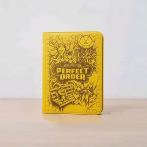 Custom "Mega Evolution Perfect Order" Laser Engraved Trading Card Binder (holds 360 cards)