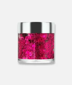 Magenta Face & Body Glitter Gel