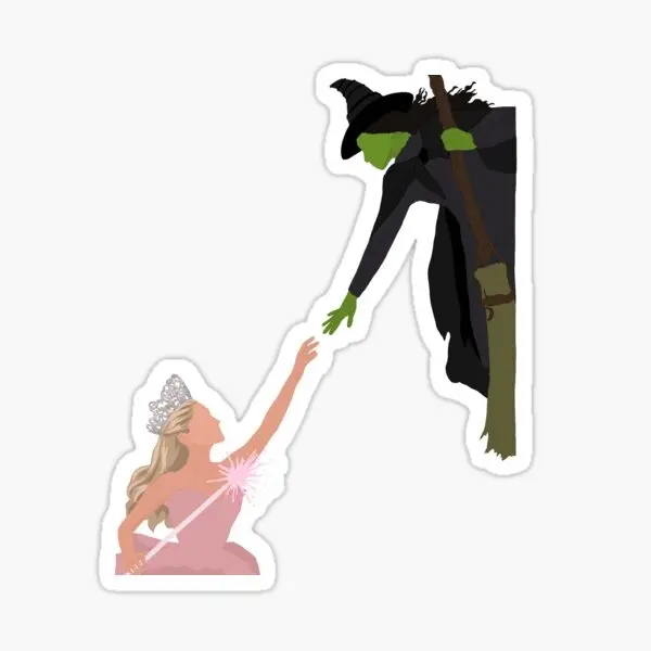 Wicked Poster Design Sticker – adds a fun, creative touch to journals, laptops, and water bottles