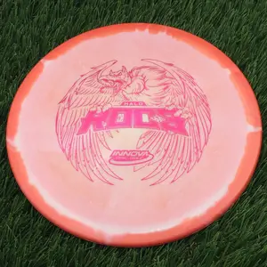 Innova Halo Star Roc3 with Burst Logo Stock Stamp - 180.6g - Orange rim on pale Orange