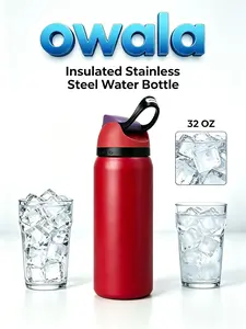 Owala FreeSip 32oz Red Water Bottle: The Viral Hydration Hack Everyone’s Raving About!