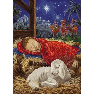 Baby Jesus L9952 Counted Cross Stitch Kit