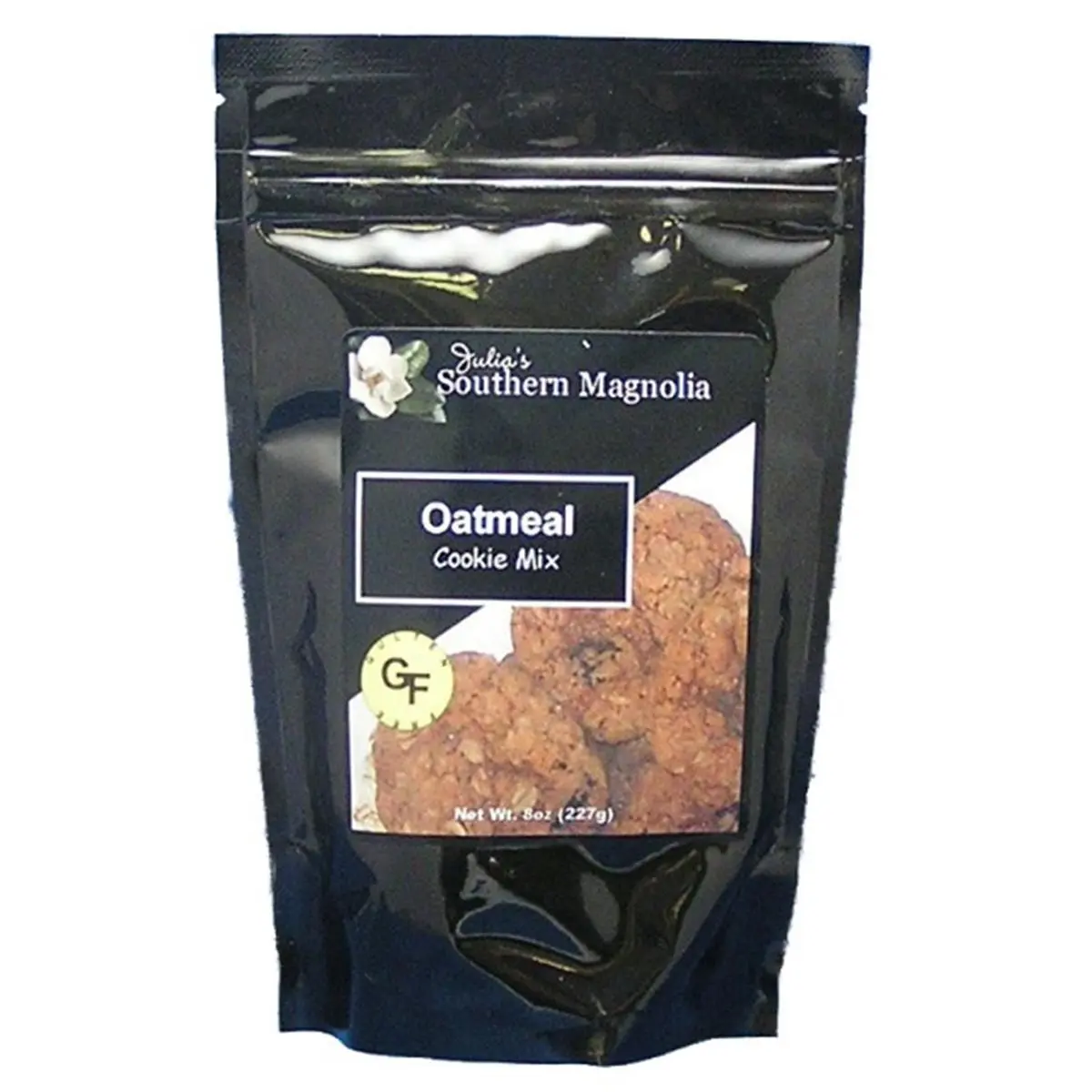 Julia's Pantry Gluten Free Oatmeal Cookie Mix - 8oz Bag, Pack of 4, Includes Gluten Free Oatmeal Cookie Recipe