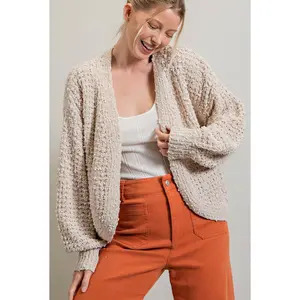 Fine Example Oatmeal Cardigan