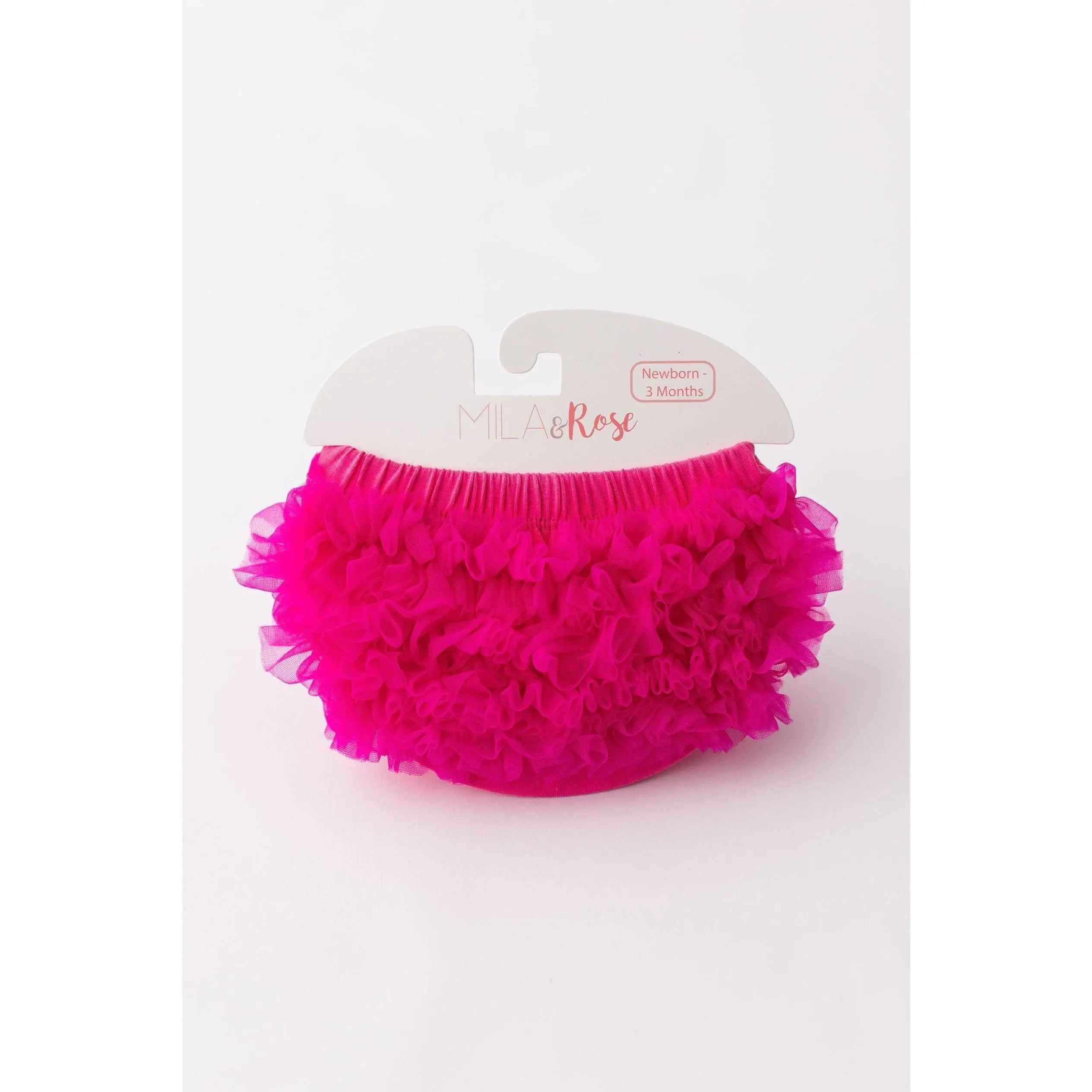 Hot Pink Ruffle Bum Bloomer