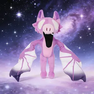 "99 Nights In The Forest" Game Merchandise: Mutant Bat Plush Toy, Stuffed Animal – Dark Style, Perfect For Game Enthusiasts, Collectible Figure, Home Decor, Ideal Birthday Or Holiday Gift For Men