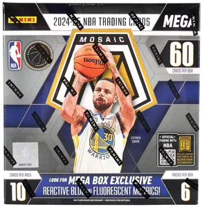 2024/25 Panini Mosaic Basketball Mega Box (Reactive Blue!)