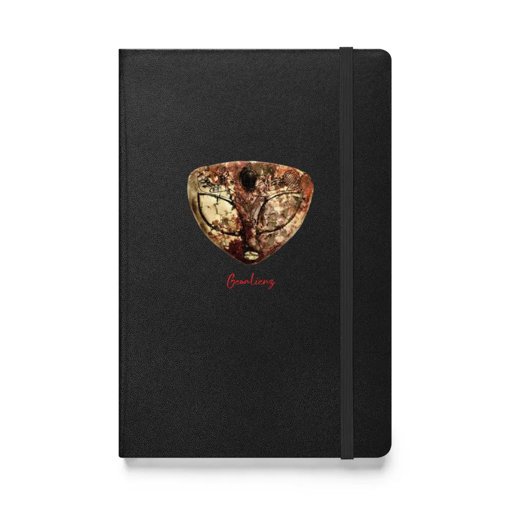 Hardcover bound notebook- GEO logo