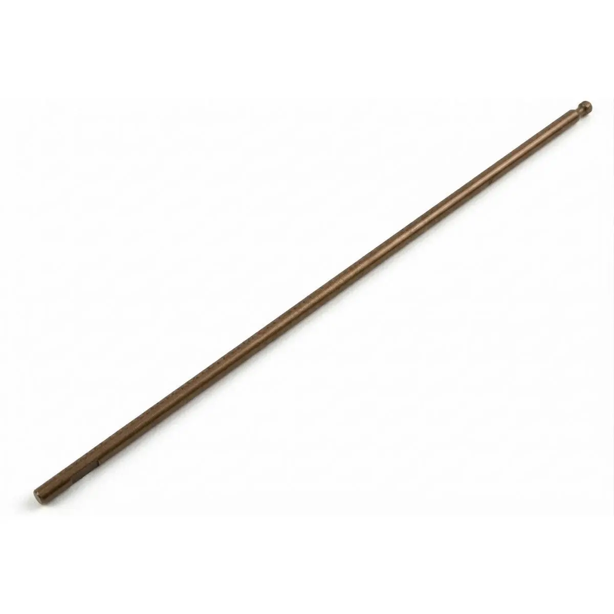 Spring Steel Material 120mm Long Allen Hex Ball Type Driver Tip 2.5mm (O.D.=3mm)