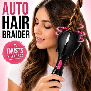 Hair Braider - Quick Twist Maker, DIY Styling Tool, Hair Styling Set for Haircare & Hairdressing
