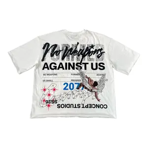 Concept LA No Weapons Formed Tee White