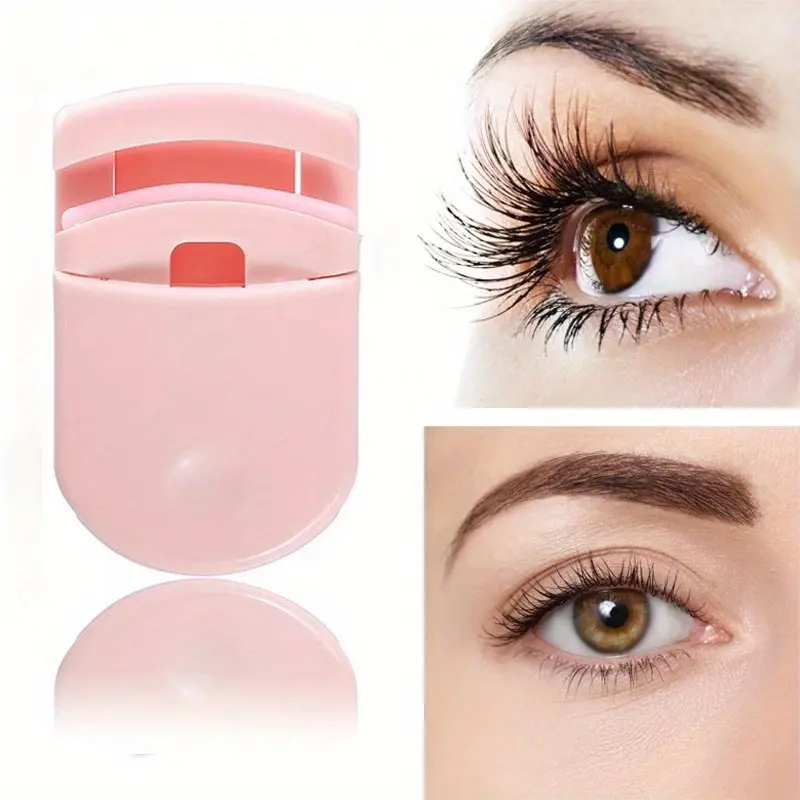 2pcs/set Portable Eyelash Curler False Eyelash Extender Eyelash Curling Lasting Styling Tool Beauty Tool Accessories
