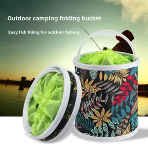 Bucket Fishing Folding Bucket Filling Fish Bucket Car Wash Bucket Multifunctional Convenient Car Bucket Live Fish Bucket Bucket