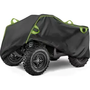 All-Terrain Waterproof Quad Bike Cover with UV Protection, Fits Atv, Forklift, Scooter, Lawn Mower, Includes Buckles for Secure Fit, Vehicle, Buckle Straps
