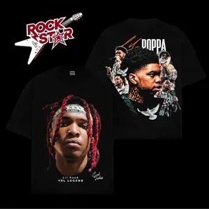 [ Rock Star ]  Lil Keed 2026 Men's Oversized Cotton Graphic Tee, The 4KT Fans Merch Washed Shirt, Vintage Music Merch Sweatshirt Hoodie T-Shirt, Retro 90s Rap Style, New Album Gift For Fans