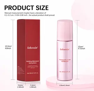 Long-Lasting Non-Sticky Makeup Setting Spray, Waterproof Mattifying Makeup Fixing Spray, Cosmetic Product for Women & Girls