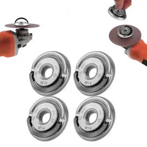 M14 Angle Grinder Self-Locking Pressure Plate, Functional Design for Secure Clamping, Ideal for Grinder Wheel Disc Replacement & Grinding