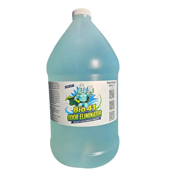 Bio 41 Odor Eliminator, Molecular Technology Since 2005 - Commercial, Industrial, Strong Pet & Urine Odor Remover, Trash Can Deodorizer - One Gallon Deodorizer Odor Eliminator Cleaning Odor Destroyer
