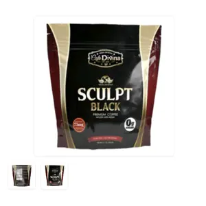 Sculpt Black - Arabica Coffee with Reishi and Garcinia Cambogia - 30 Sachets - Natural