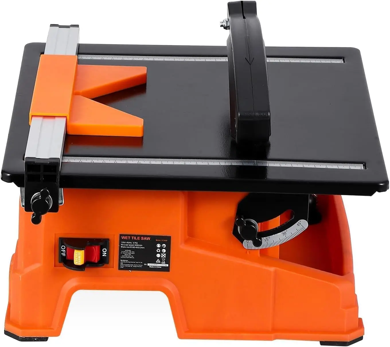 Garvee 10 in 15A Table Saw with Stand, 5000 RPM and 7 in Wet Tile Saw with Water Reservoir, 0-45° Bevel Cutting, 3500 RPM Induction Motor - Professional Cutting Tools for DIY Enthusiasts