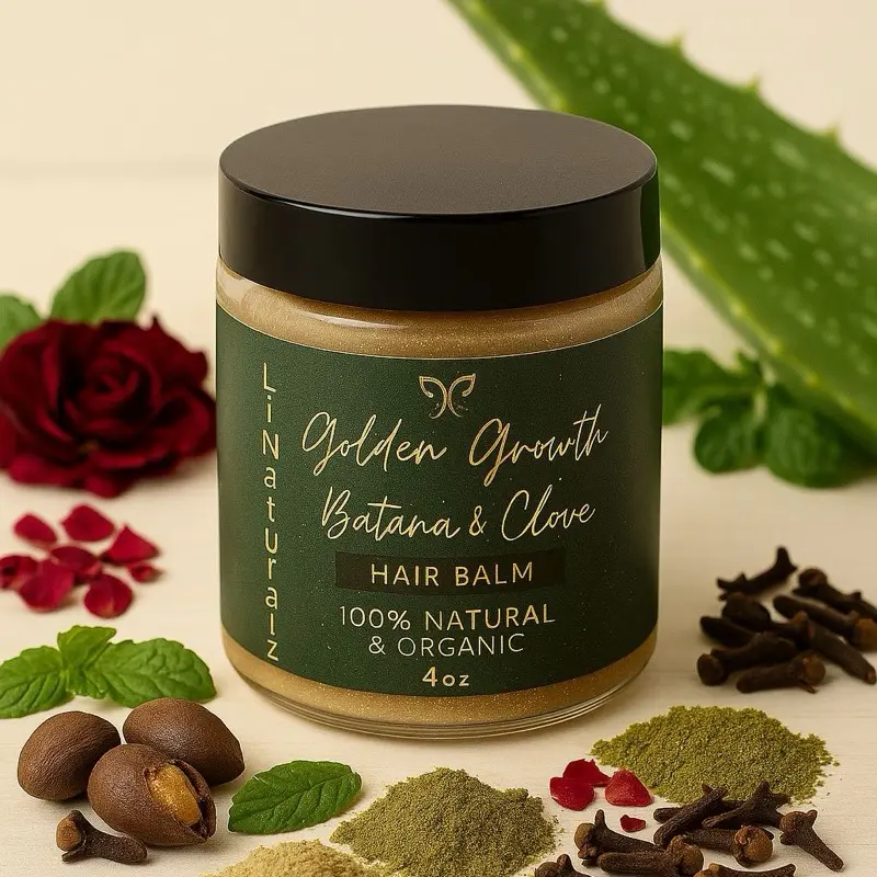 Scalp balm Batana & Clove Hair Growth hair grease | Haircare moisturized hair strands Nourishing softer manageable Organic Hair Repair Blend Daily