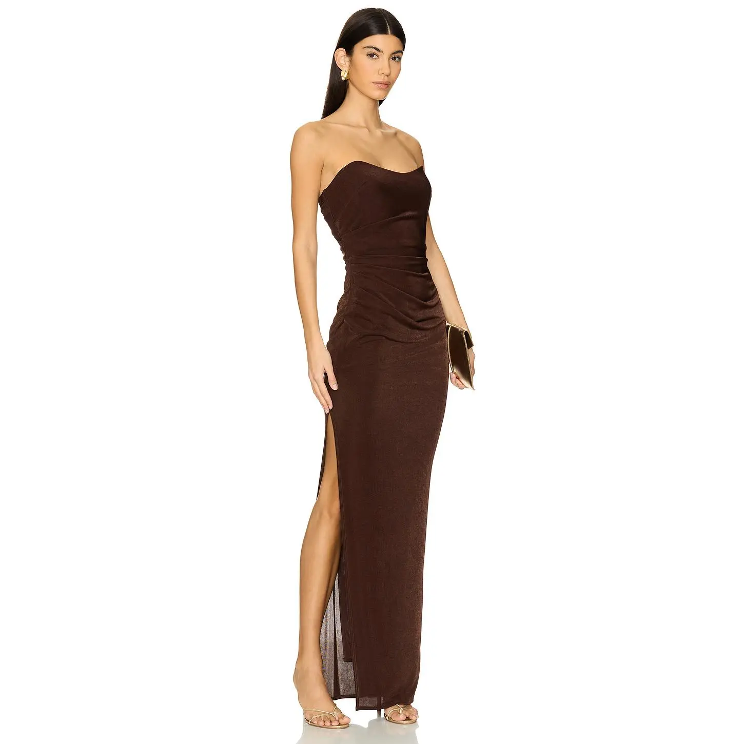Katie May Sway Gown in Chocolate