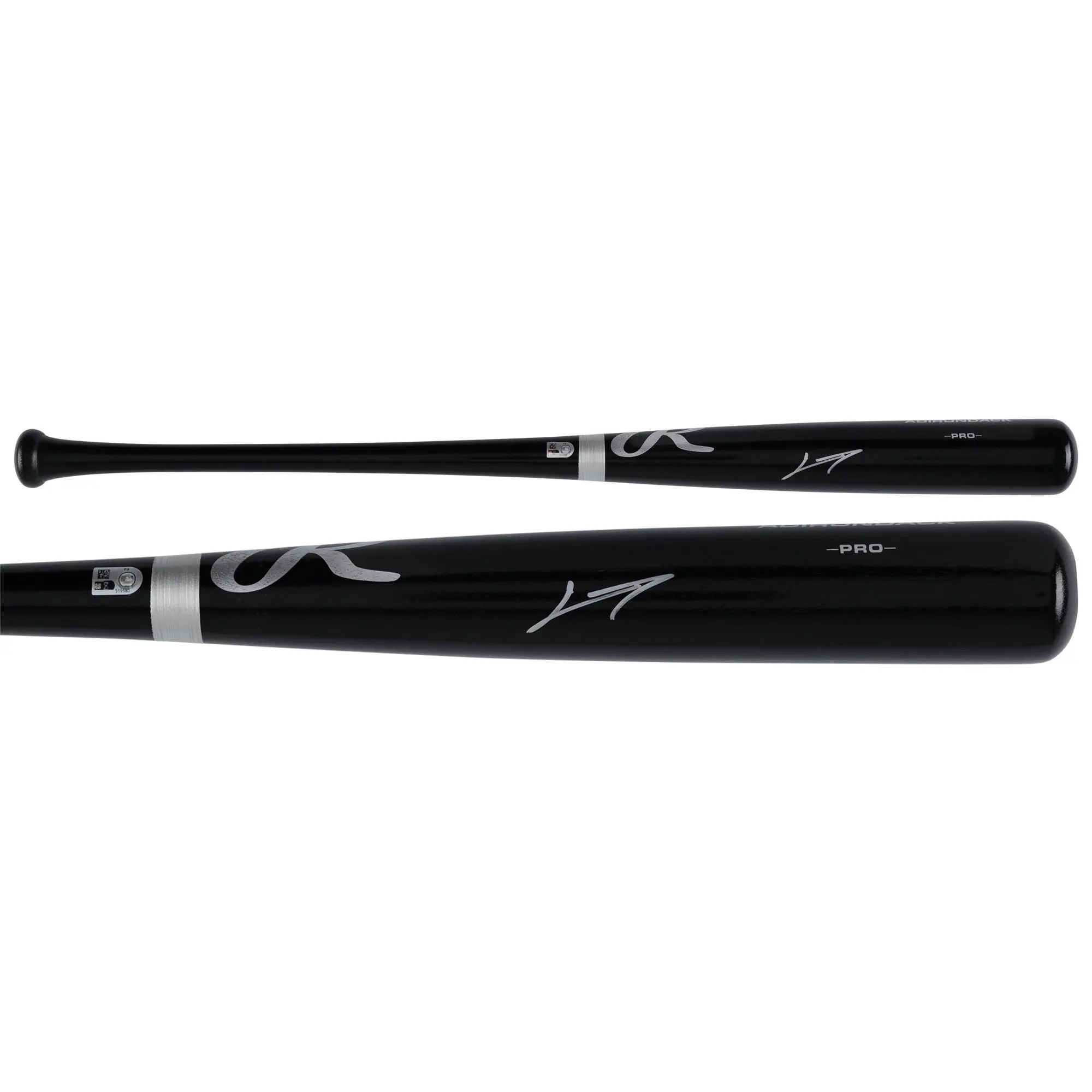 Junior Caminero Tampa Bay Rays Autographed Black Rawlings Pro Bat - Fanatics Authentic Certified