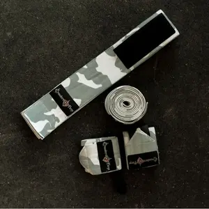 Kit, Knee Sleeves, Knee Wraps, Wrist Wraps, Wrist Straps Bundle
