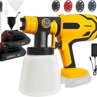 Yellow(With 2 Batteries)-For Dewalt