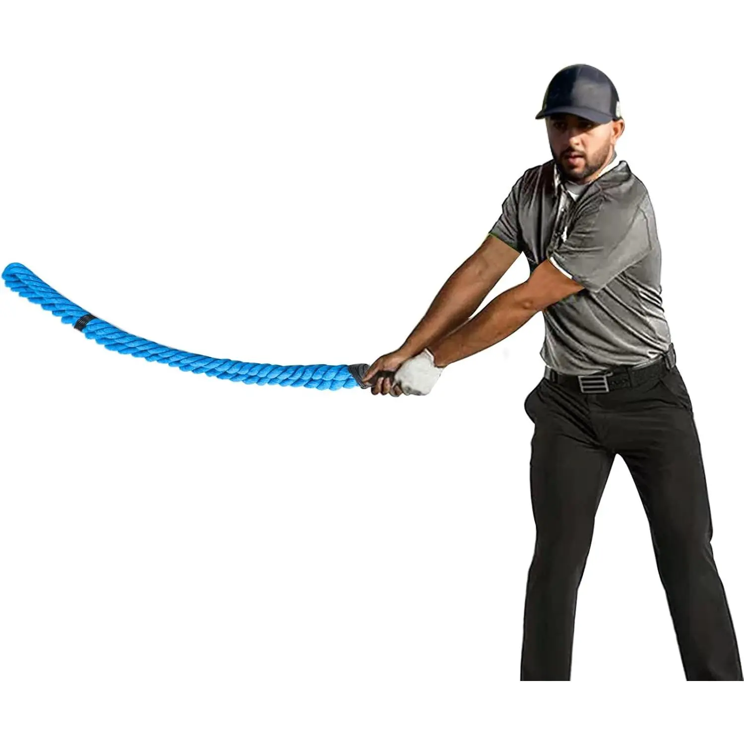 Golf Rope Swing Trainer - Golf Accessories for Training, Physical Warm-Up Exercises, Strength & Rhythm Control