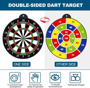 Magnetic Dart Board 12pcs Magnetic Darts Excellent Indoor Game and Party Games