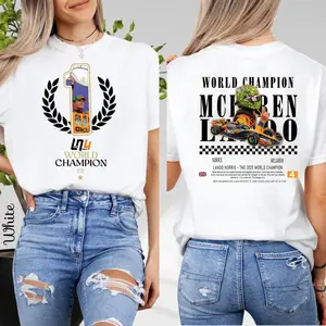 LN4 Racing Graphic Shirt – Lando Norris 25 Inspired Unisex Tee for Motorsport Fans and Streetwear Lovers