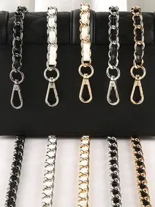 Metal Chain Purse Straps Replacement Crossbody, DIY Purse Chain Accessories, Crossbody Bag and Handbag Strap, Elegant Chain Strap, Classic Chain, Chain Shoulder