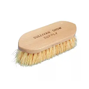 Sullivan Supply Rice Root Mix Livestock Brush, Beige