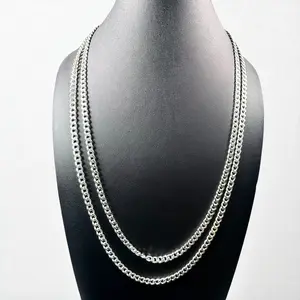 Cuban Chain 5MM Pure Silver 925 Warranty