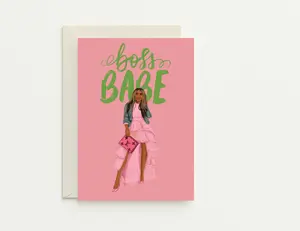 Inspired by Pink and Green – Boss Babe