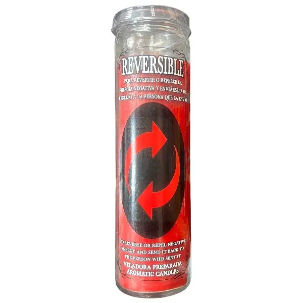 Candle Perfume - Veladora Preprada - Reversible Decor Ornaments Decoration