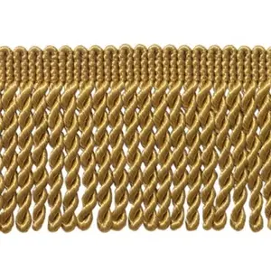 old fashion gold bullion fringes trim 2.5"